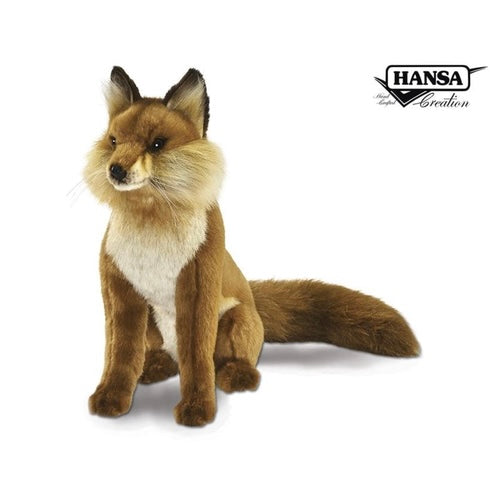Hansa / Sitting Red Fox 30cm