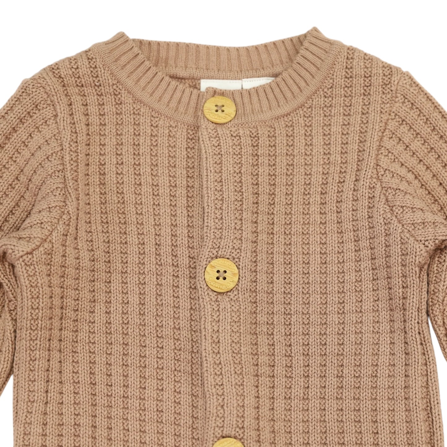 Korango / Knit Onesie - Chestnut