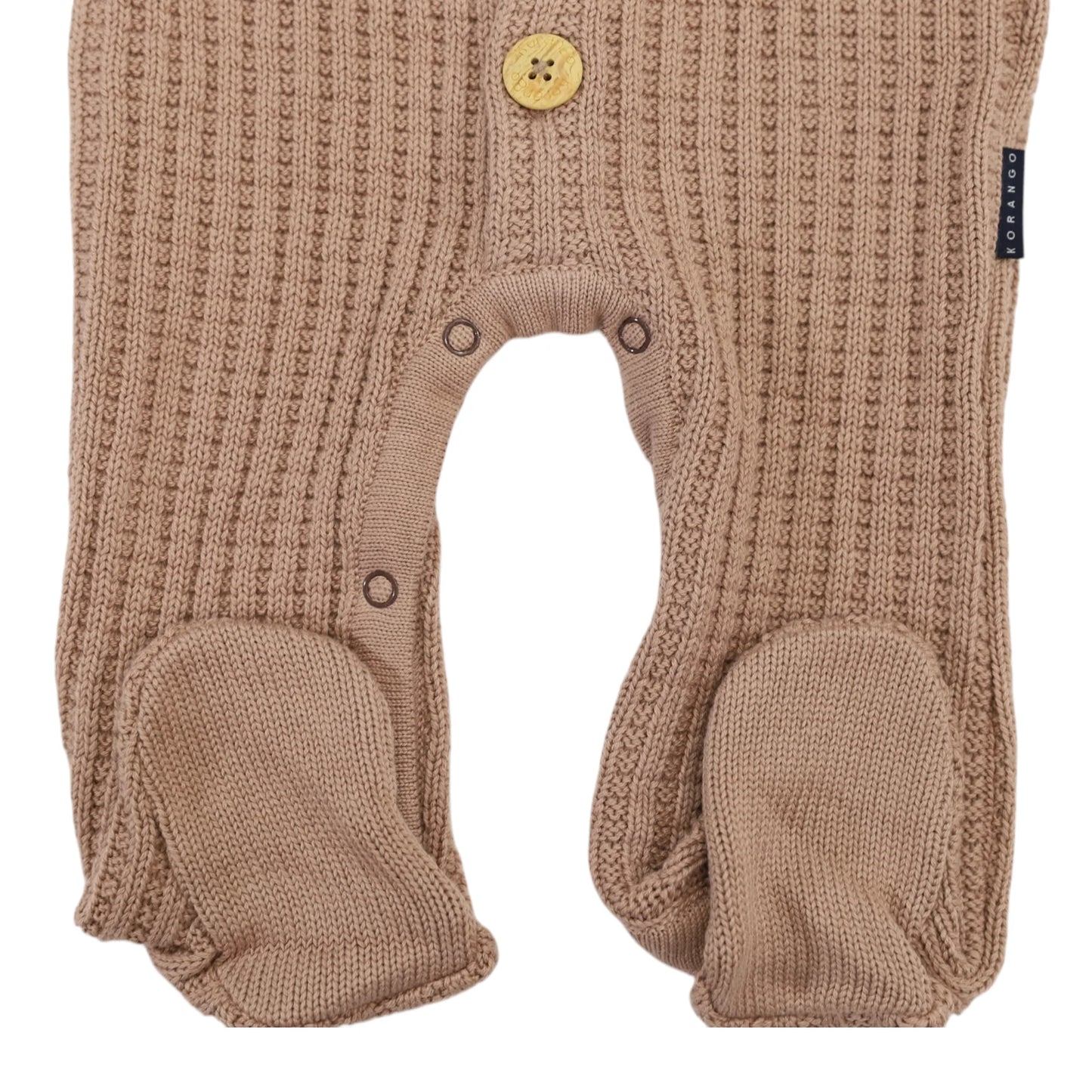 Korango / Knit Onesie - Chestnut