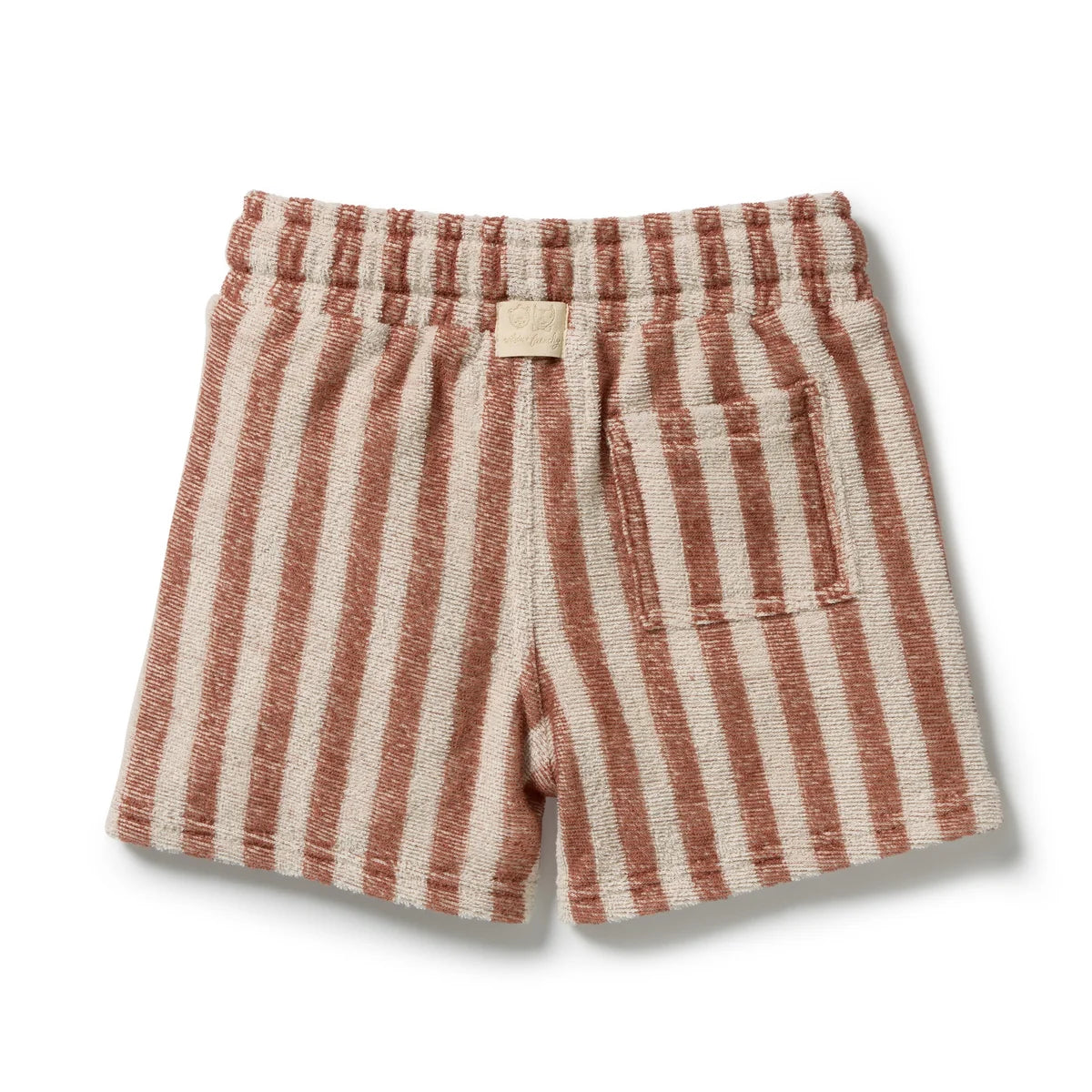 Wilson & Frenchy / Cherry Cola Stripe Organic Terry Short