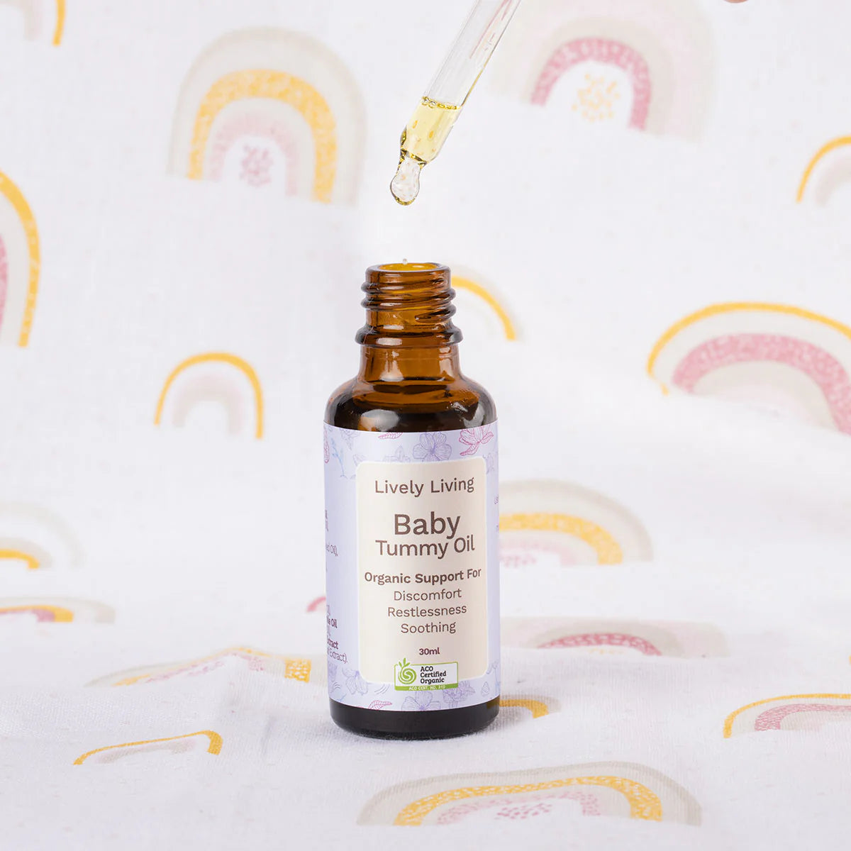 Lively Living / Baby Tummy Oil Organic Essential Oil Blend