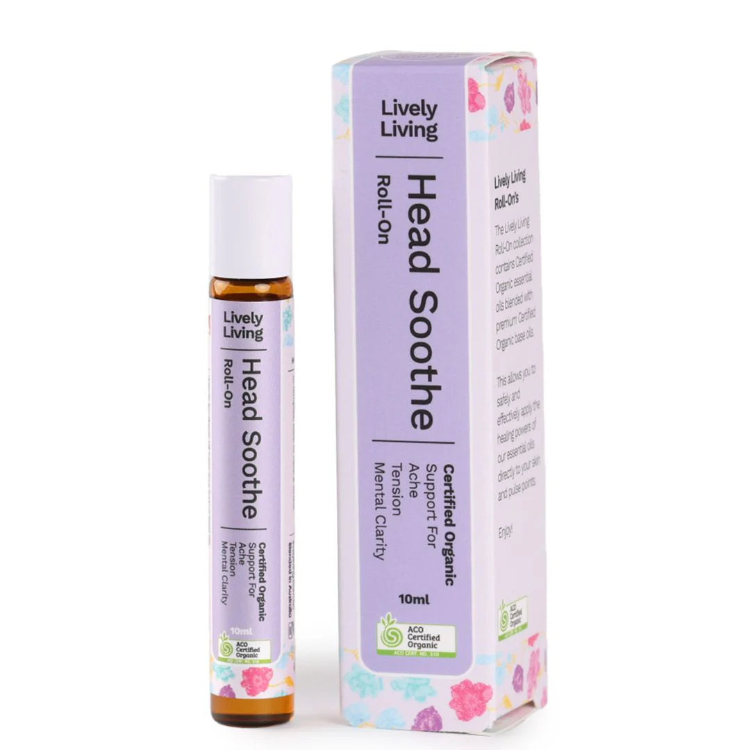 Lively Living / Roll On Essential Oil - Head Soothe