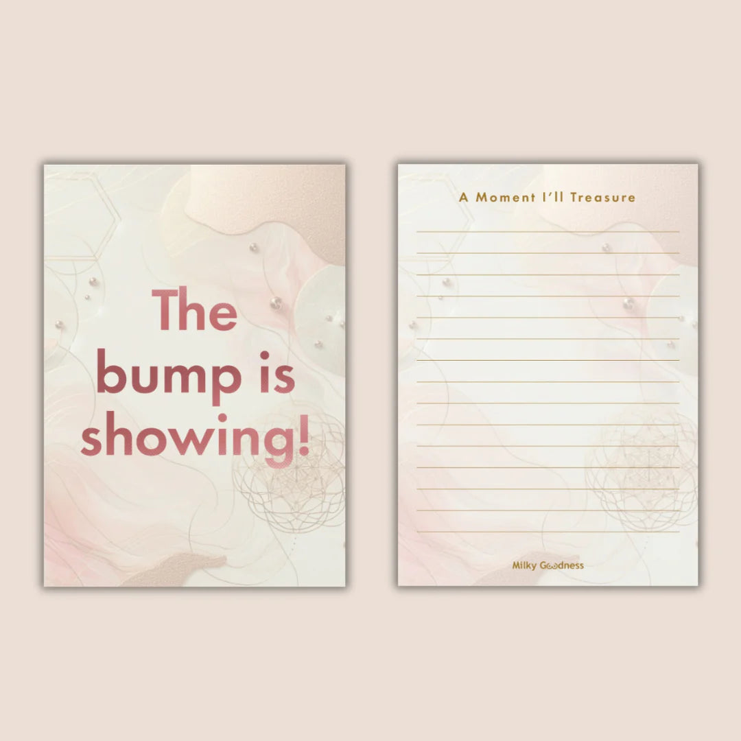 Milky Goodness / Pregnancy Milestone Cards