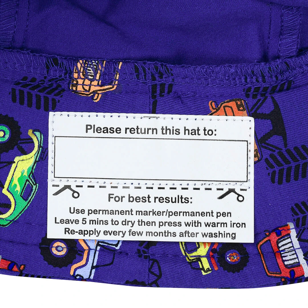 Bedhead Hats / Toddler Bucket Sun Hat - Monstertruck