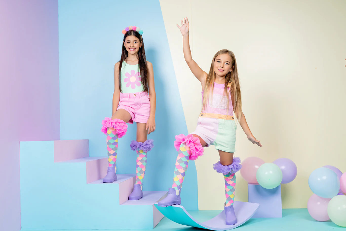 MADMIA / Mermaid Frills Socks