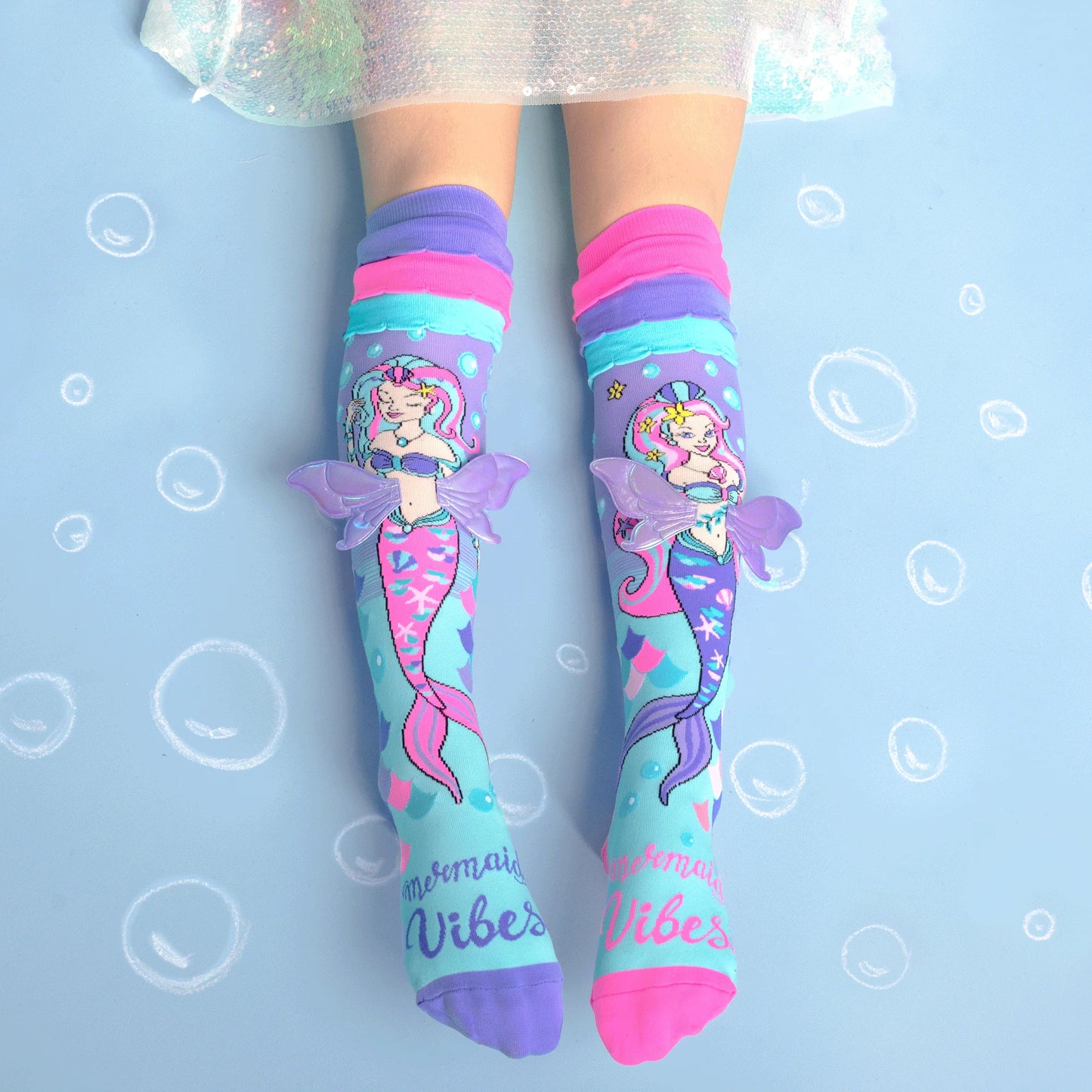 Mad Mia / Mermaid Vibes Socks