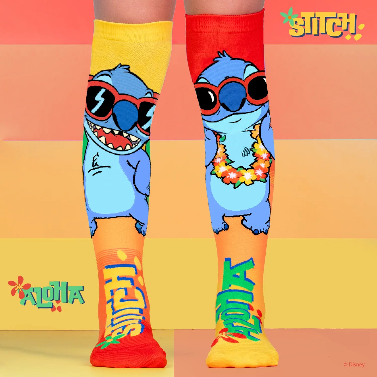 Mad Mia / Stitch Sunnies Socks