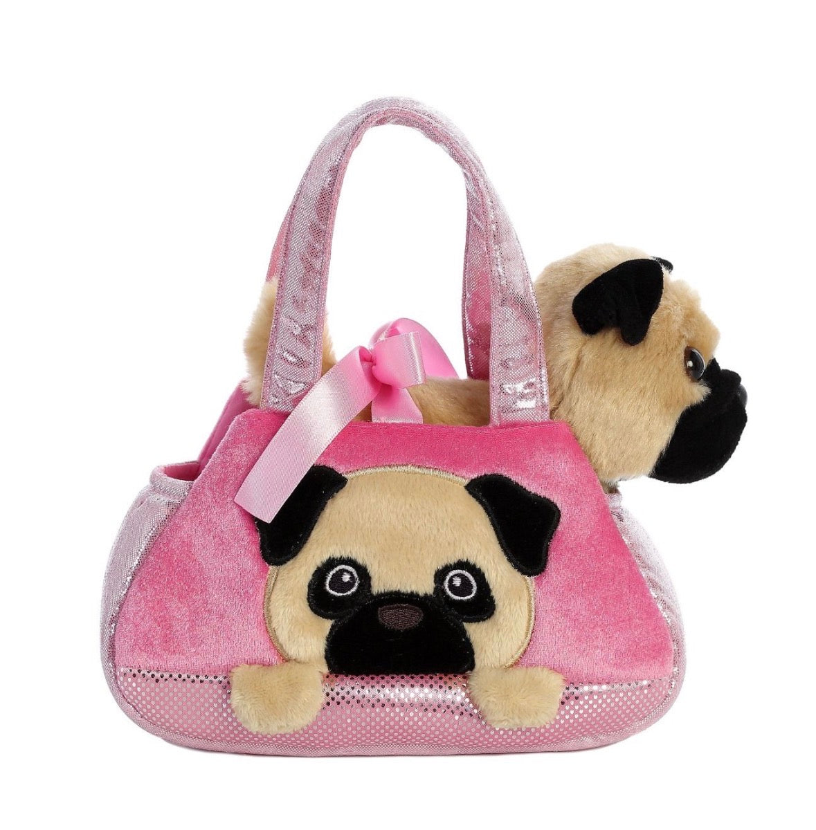 Fancy Pals / Pug in Pink Pug Bag