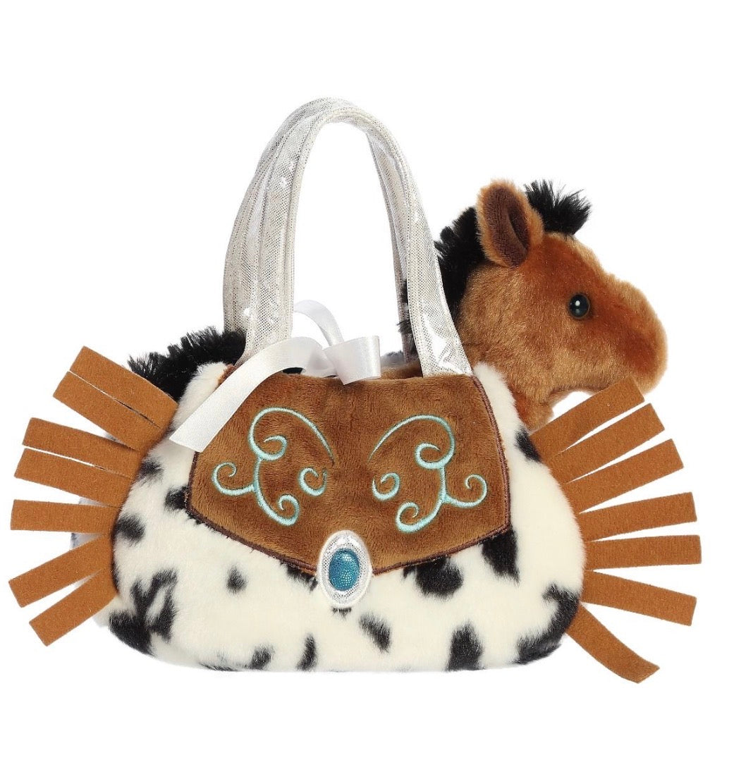Fancy Pals / Horse In A Western Fringe Bag