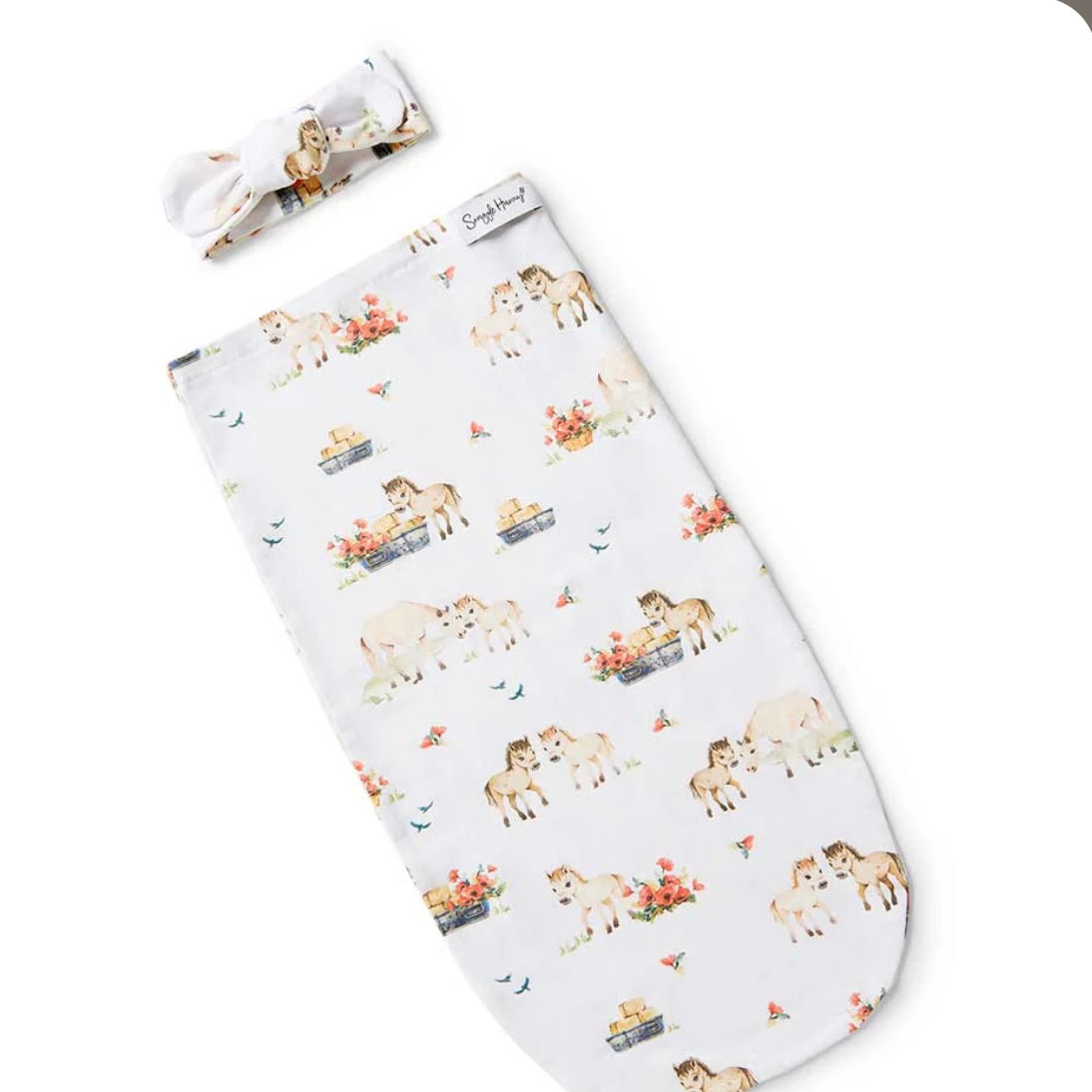 Snuggle Hunny / Snuggle Swaddle Set - Pony Pals