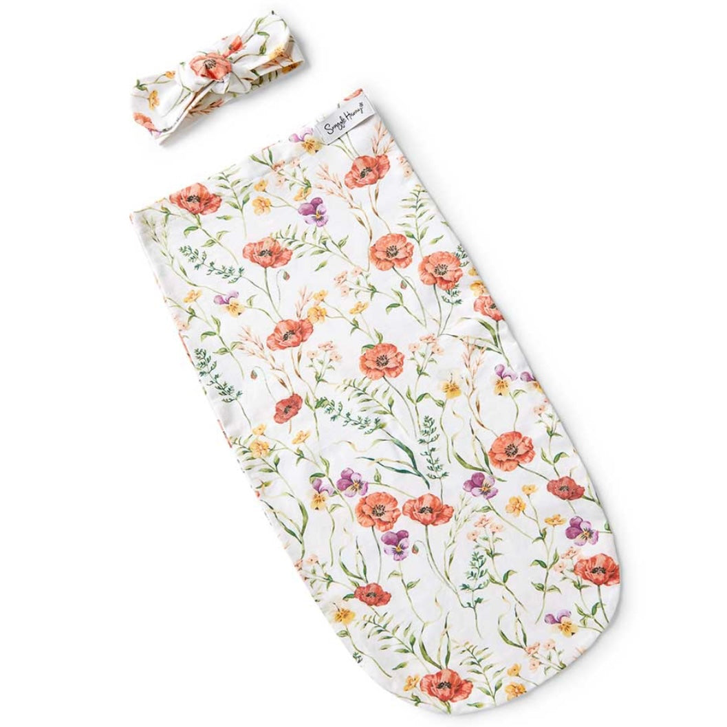 Snuggle Hunny / Snuggle Swaddle Set - Meadow
