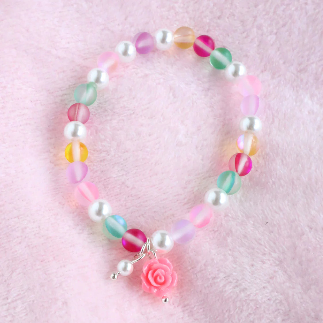 Lauren Hinkley / Petite Fleur Rose Elastic Bracelet
