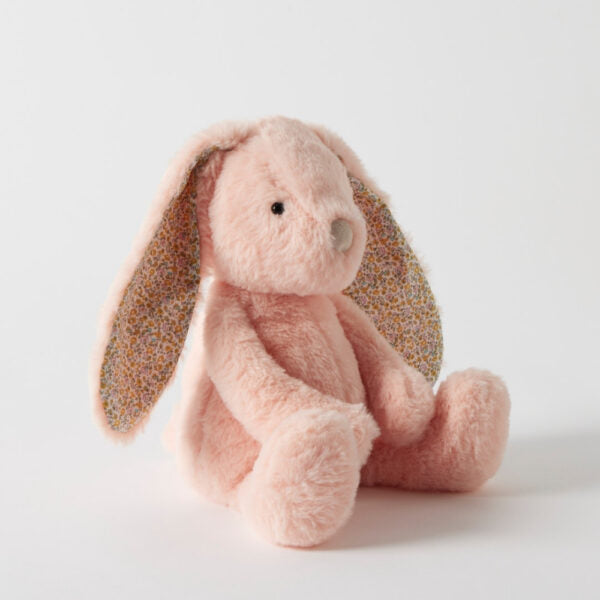 Jiggle & Giggle / Floral Peach Bunny - Medium