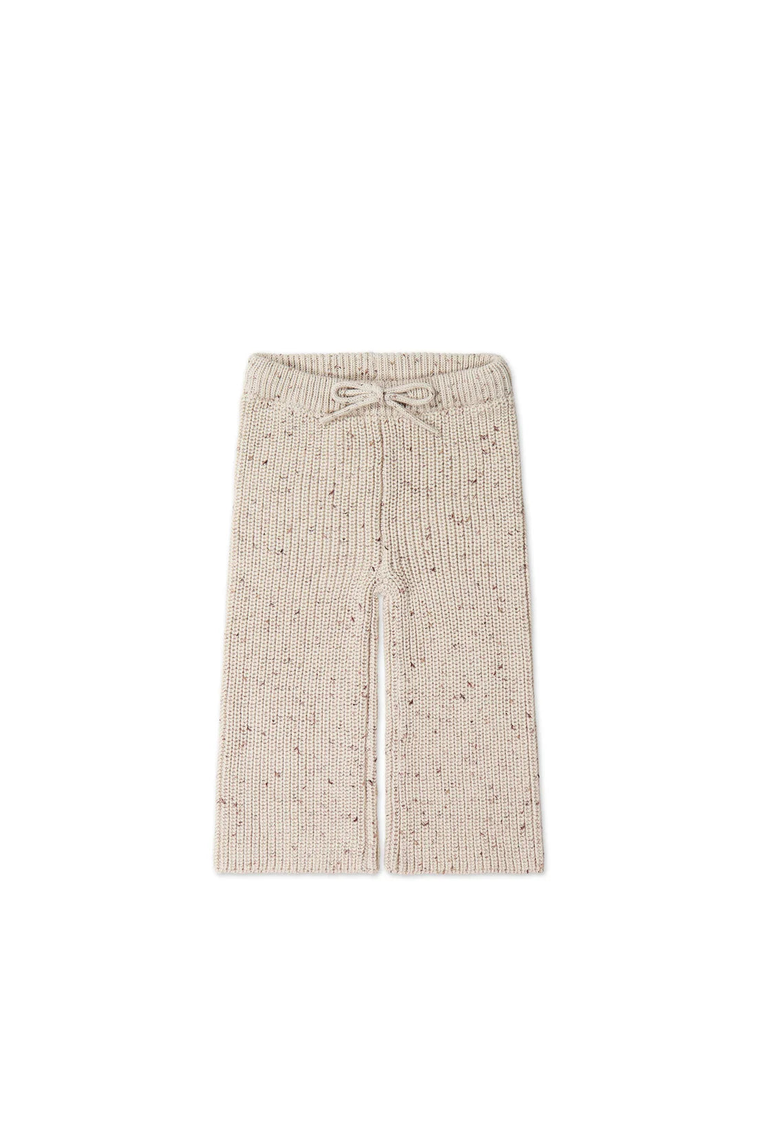 Jamie Kay / OG Morgan Knit Pant - Oatmeal Balm Wolf Fleck
