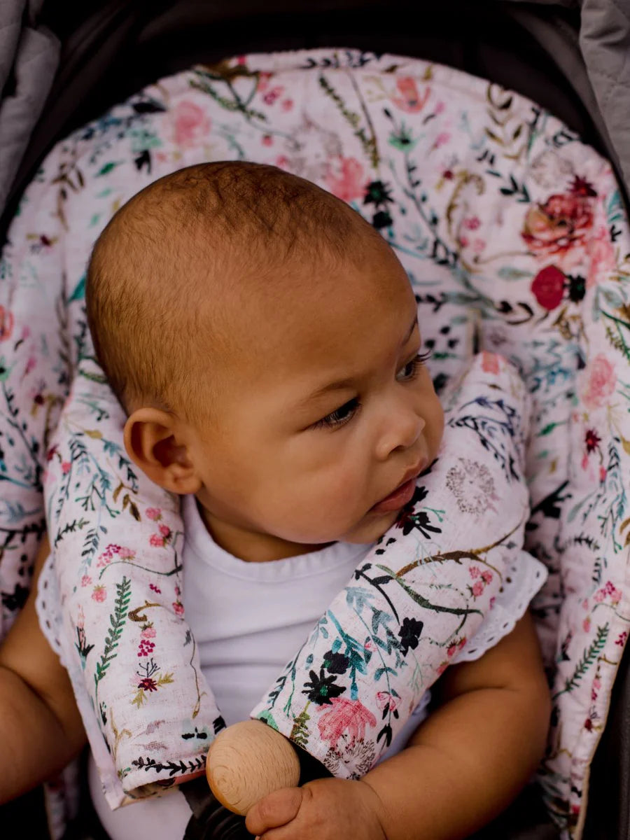Bambella Designs / Harness Covers - Wild Flower