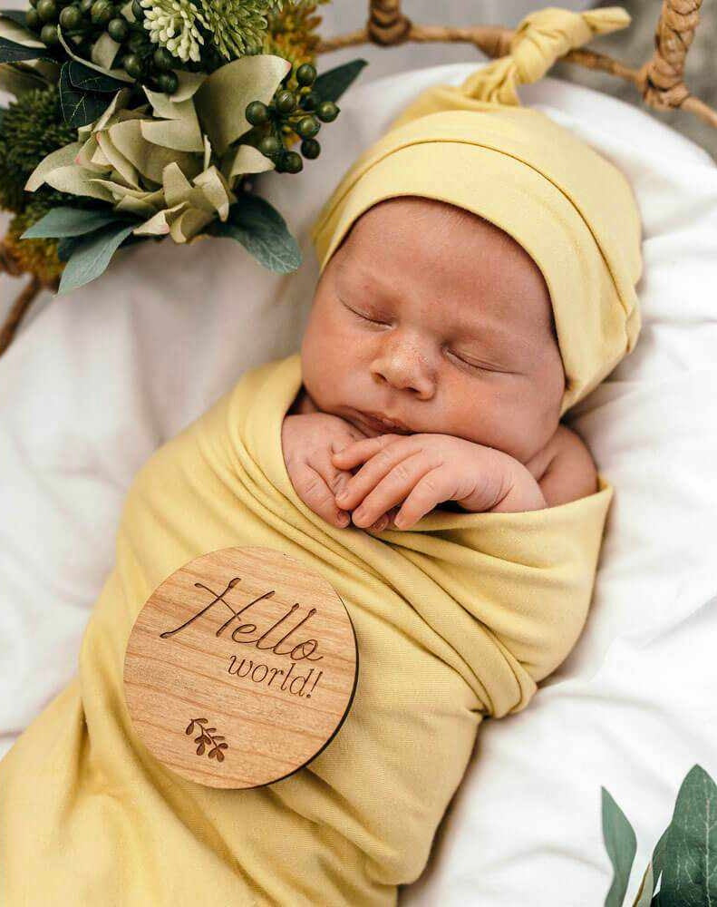 Snuggle Hunny / Jersey Wrap Set - Gelato