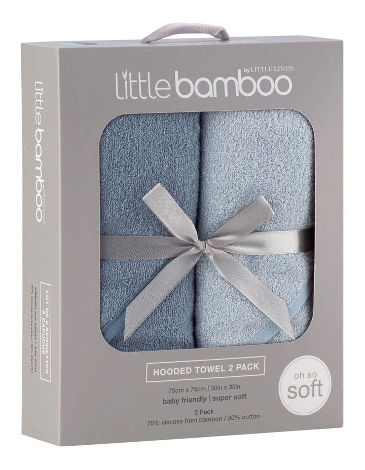 Little Bamboo / Hooded Towel 2pk