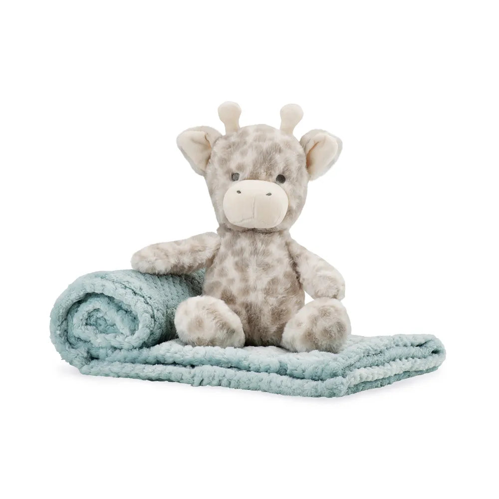 The Little Linen Company / Plush Toy & Blanket - Savanna Giraffe