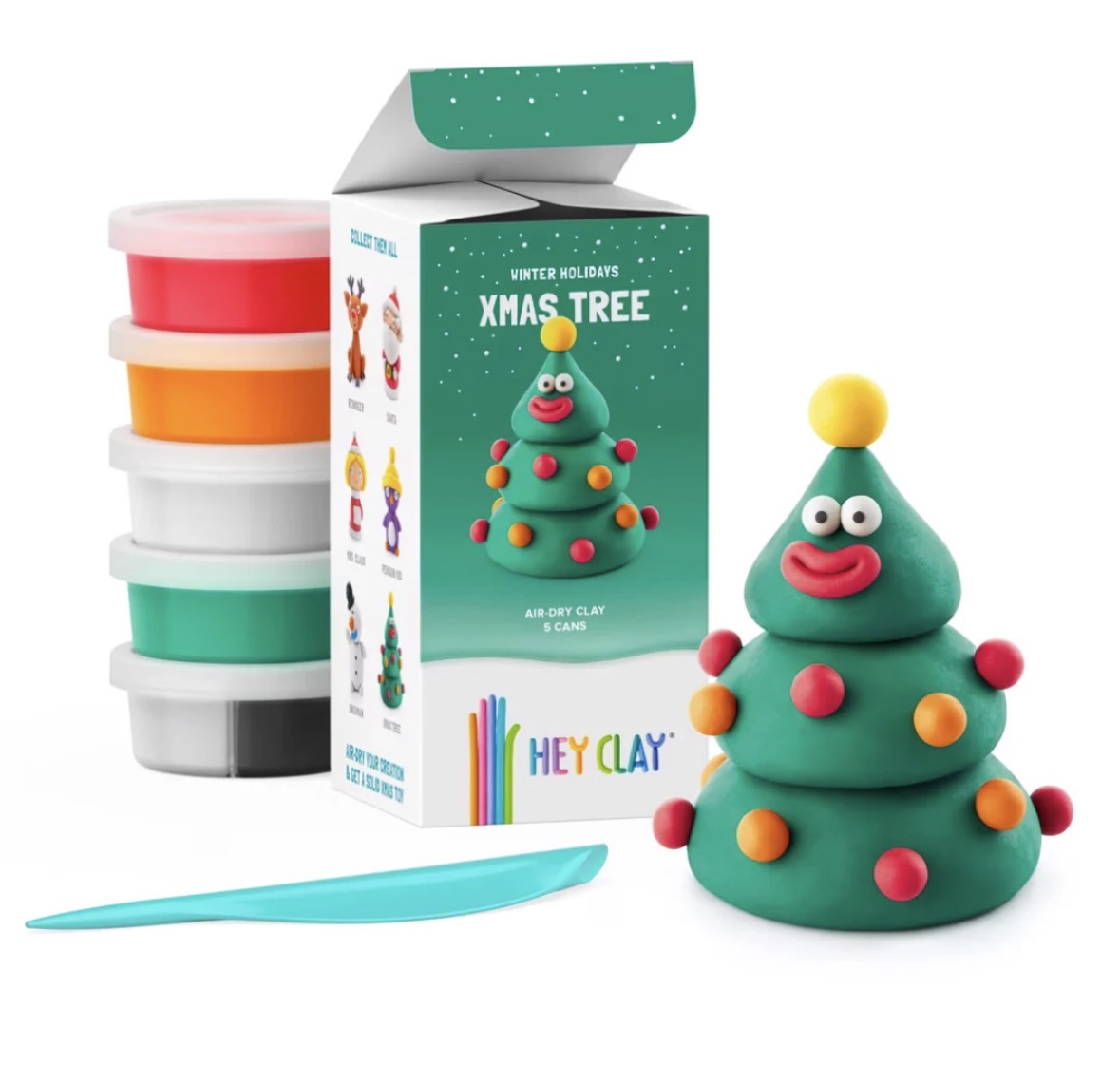 Hey Clay / Winter Holidays - Single Characters