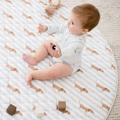 Bambella Designs / Waterproof Padded Play Mat - Dachshund Days