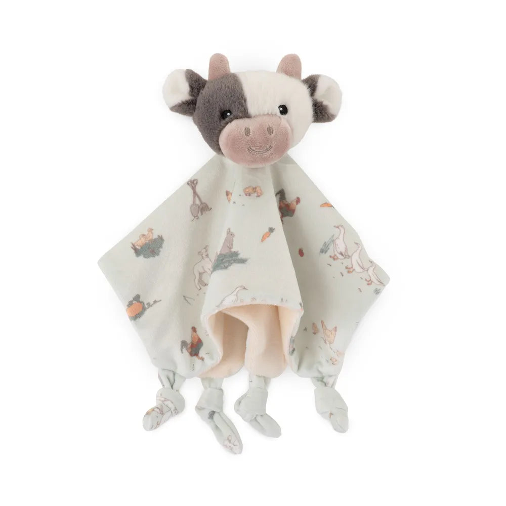The Little Linen Company / Lovie/Comforter - Farmyard Cow