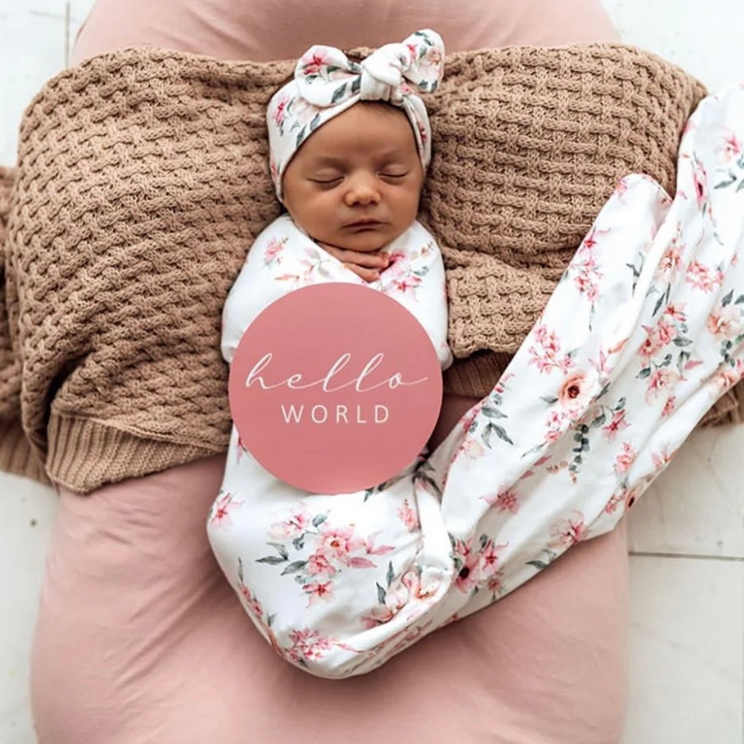 Snuggle Hunny / Jersey Wrap Set - Camille