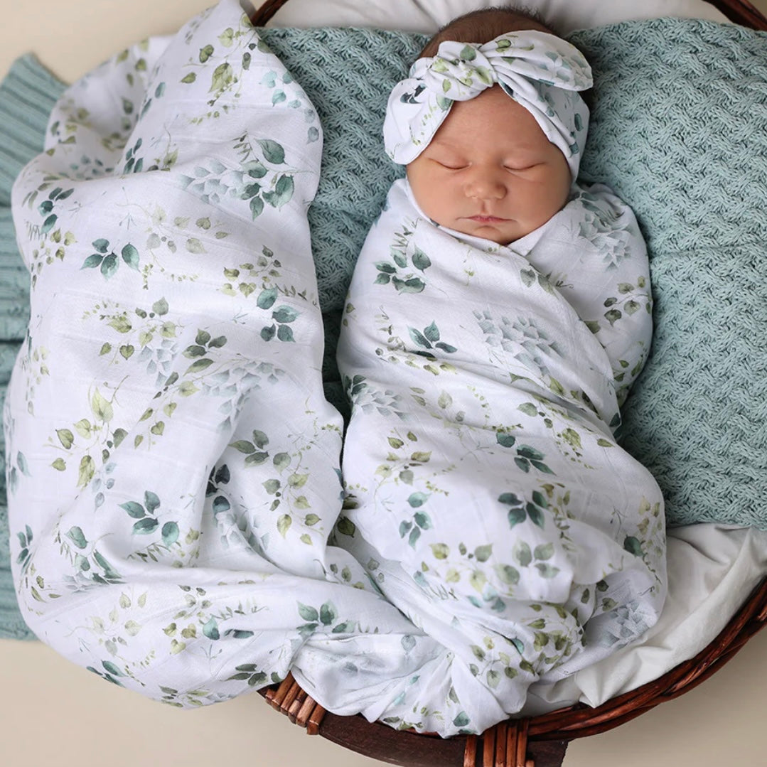 Snuggle Hunny / Muslin Wrap - Eden