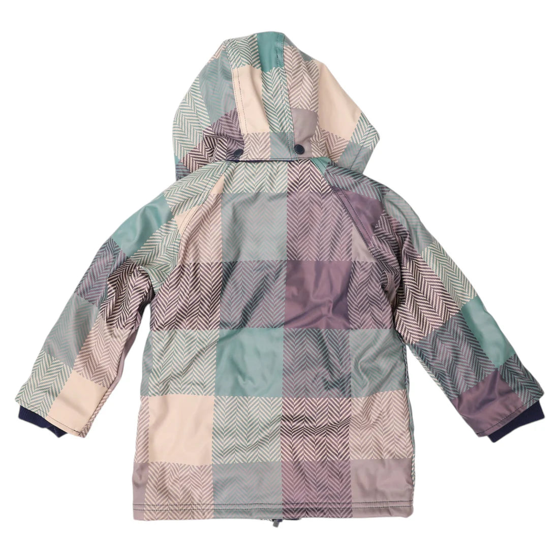 Korango / Sherpa Lined Check Raincoat