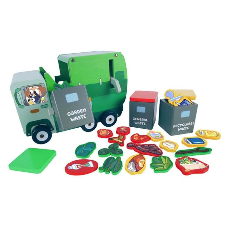 Bluey / Wooden Garbage Truck