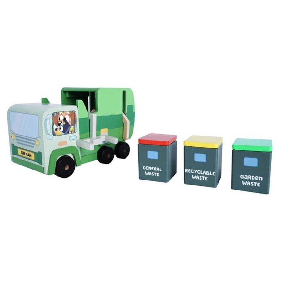 Bluey / Wooden Garbage Truck