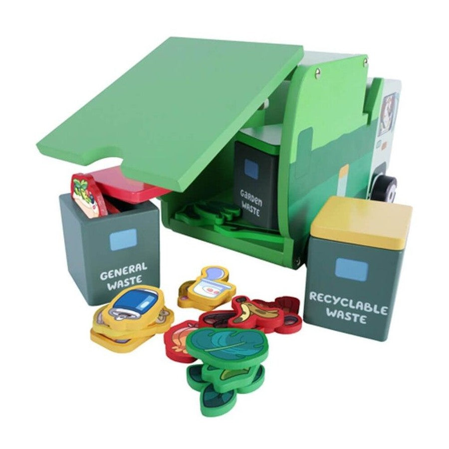 Bluey / Wooden Garbage Truck