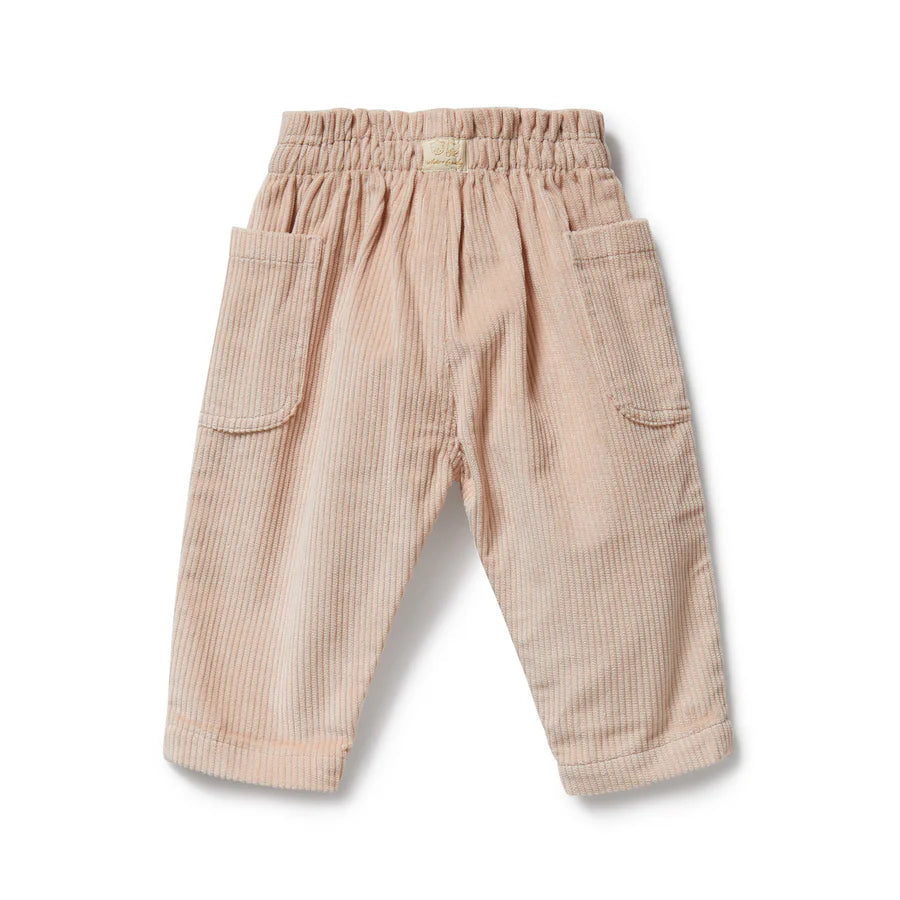 Wilson & Frenchy / Organic Cord Pant - Rose