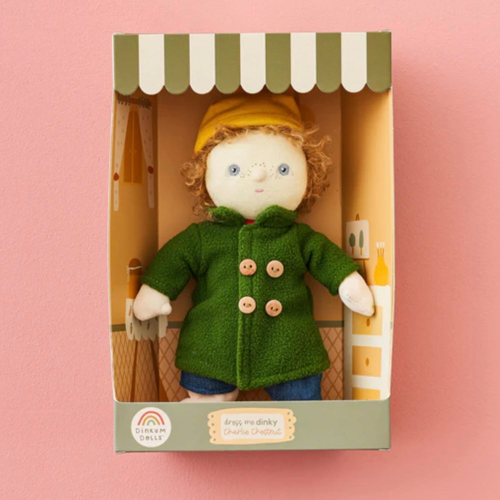 Olli Ella / Dinky Dinkum Doll - Dress me Dinky Charlie Chestnut