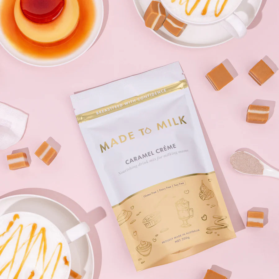 Made To Milk / Caramel Creme Lactation Drink - GF, DF & SF