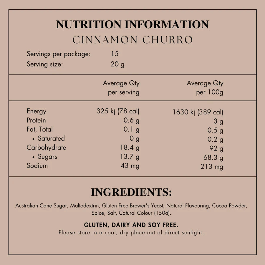 Made To Milk / Cinnamon Churro Lactation Drink - GF, DF, SF