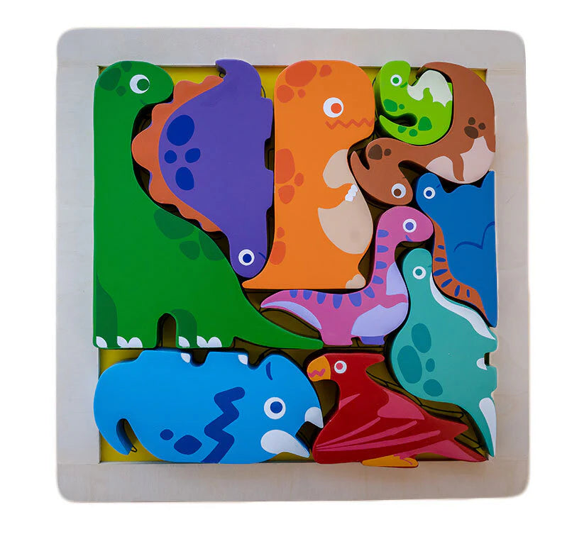 Kiddie Connect / Dinosaur Chunky Puzzle
