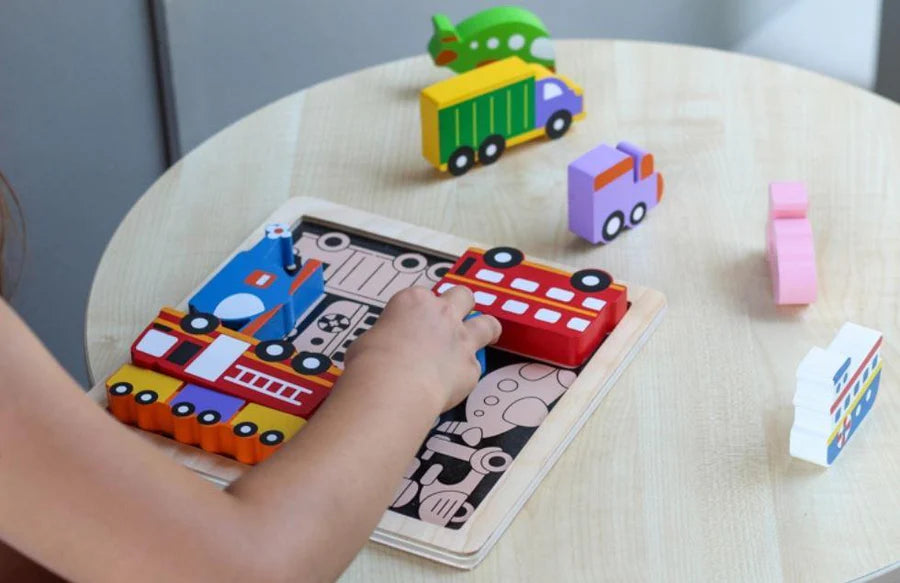 Kiddie Connect / Vehicles Chunky Puzzle