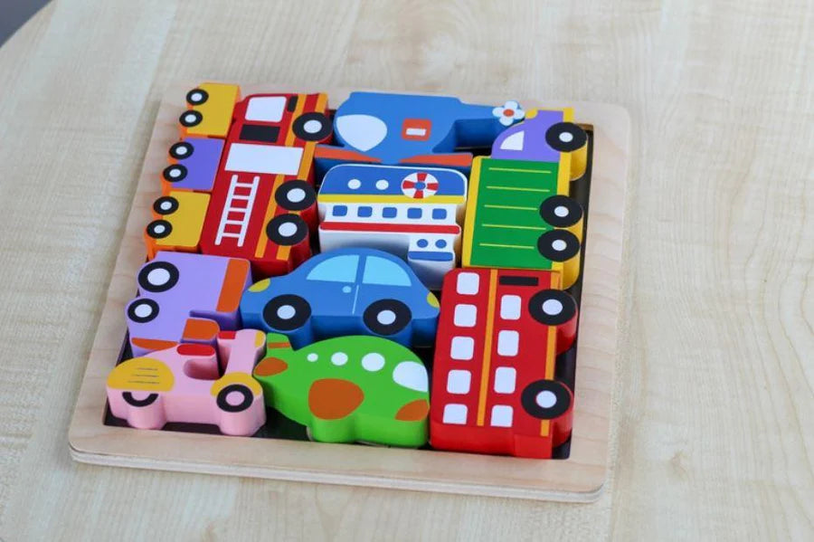 Kiddie Connect / Vehicles Chunky Puzzle