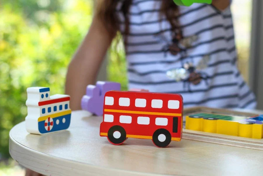 Kiddie Connect / Vehicles Chunky Puzzle