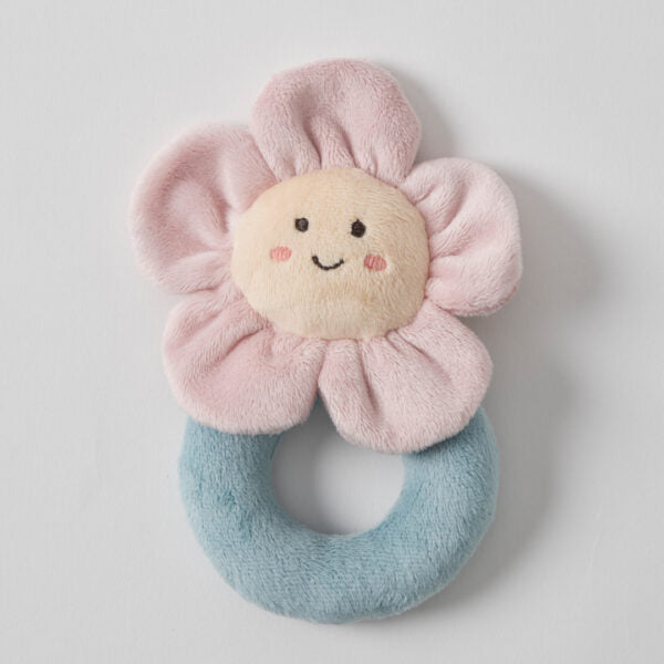 Jiggle & Giggle / Plush Flower Rattle