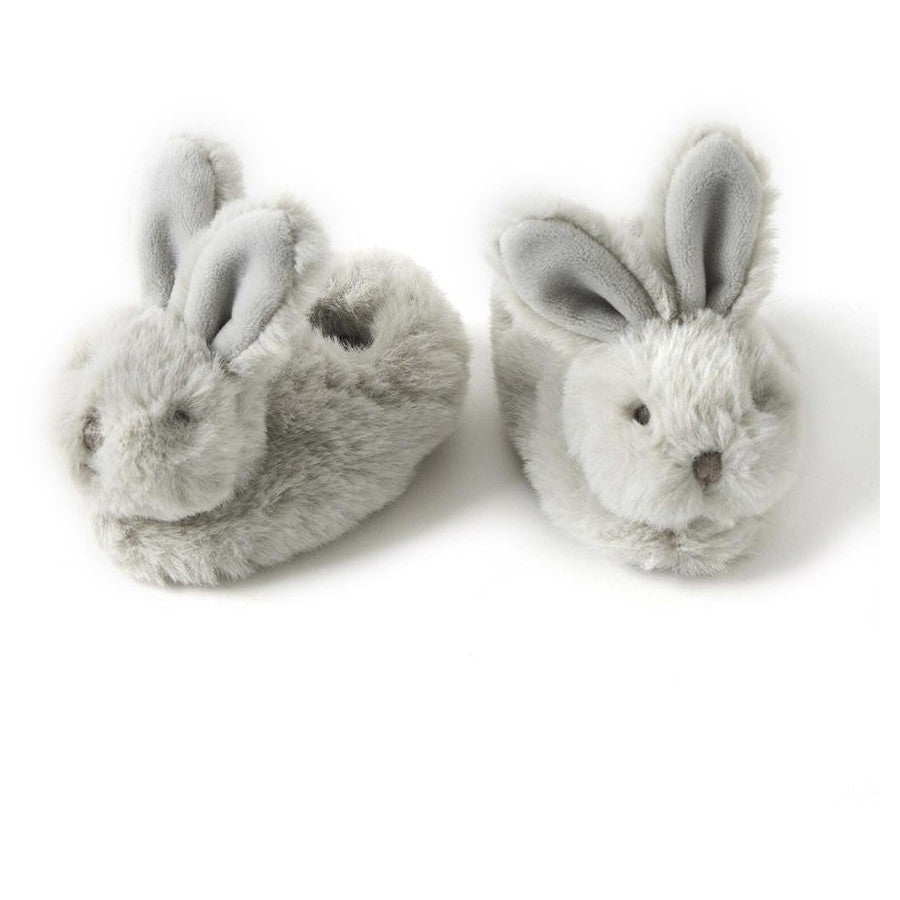 Jiggle & Giggle / Some Bunny Loves You Booties - Grey