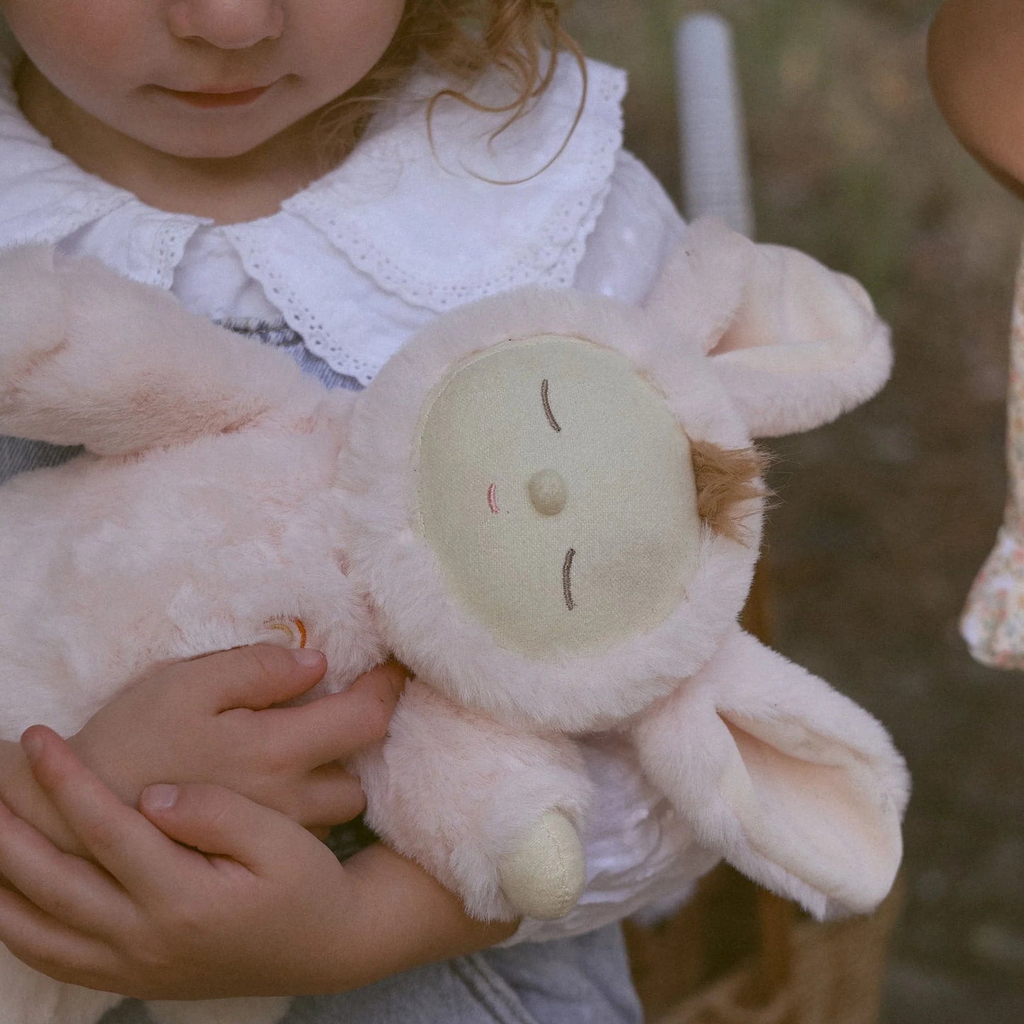Olli Ella / Cozy Dinkum Doll / My First Lullaby - Bunny Moppet Pink