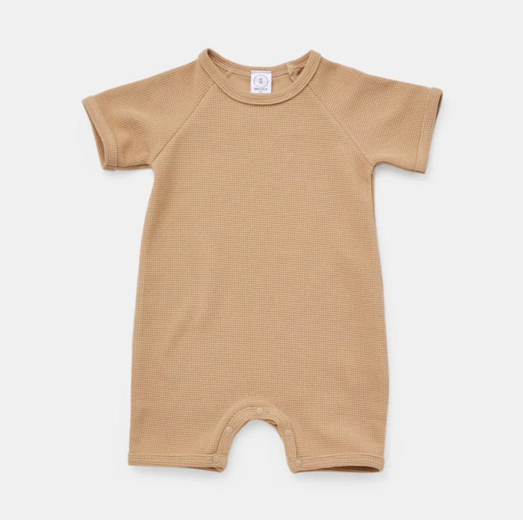 Walnut Melbourne / Quin Romper - Beige