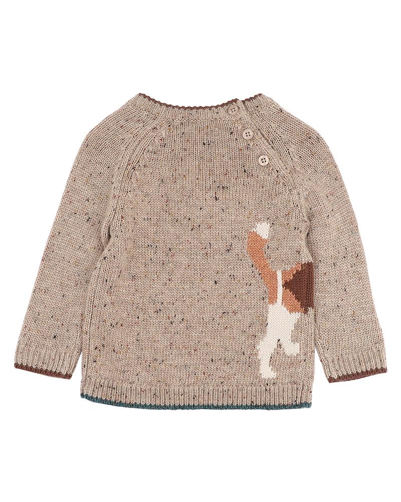 Fox & Finch / Cool Dogs Woof Knitted Jumper