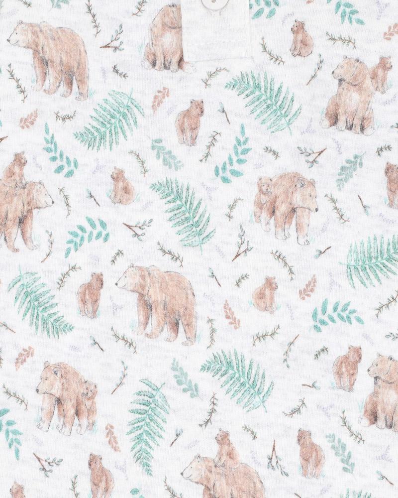 Bebe By Minihaha / Mateo Print LS Zip Onesie