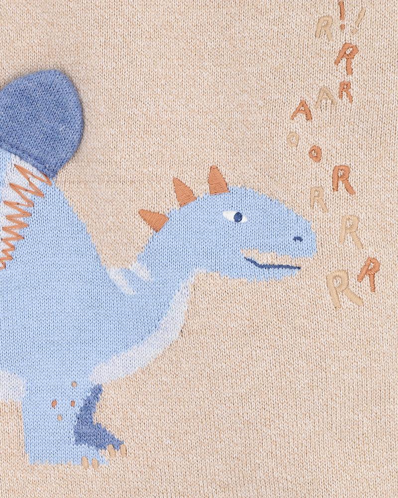 Bebe By Minihaha / Isaac Dinosaur Knitted Romper