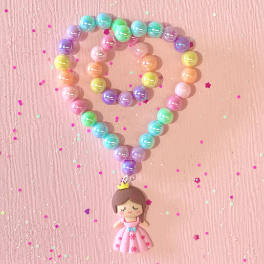 Sweet As Sugar / Beaded Necklace