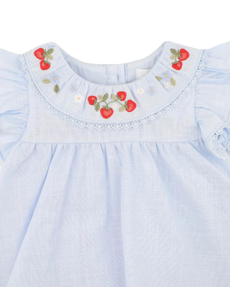 Bebe By Minihaha / Poppy Emb Overlay Bodysuit