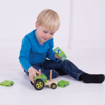 Bigjigs Toys / Stacking Bulldozer