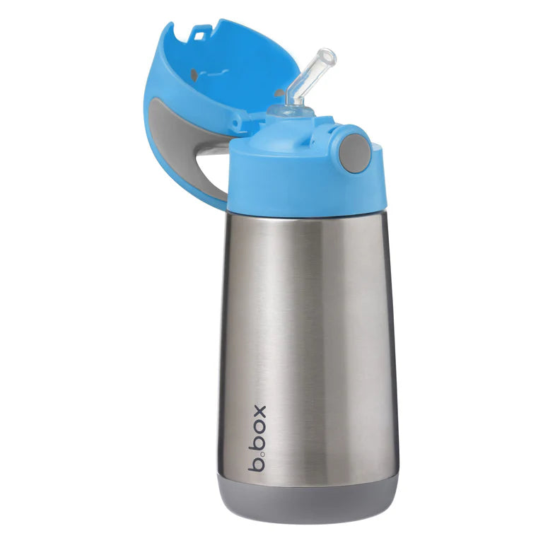 b.box / 350ml Insulated Drink Bottle with Straw